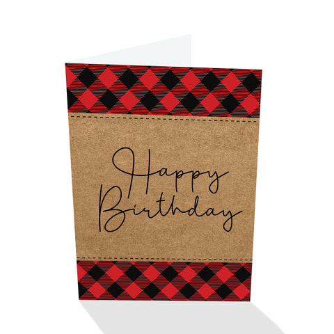 Everyday Petites - Happy Birthday Plaid