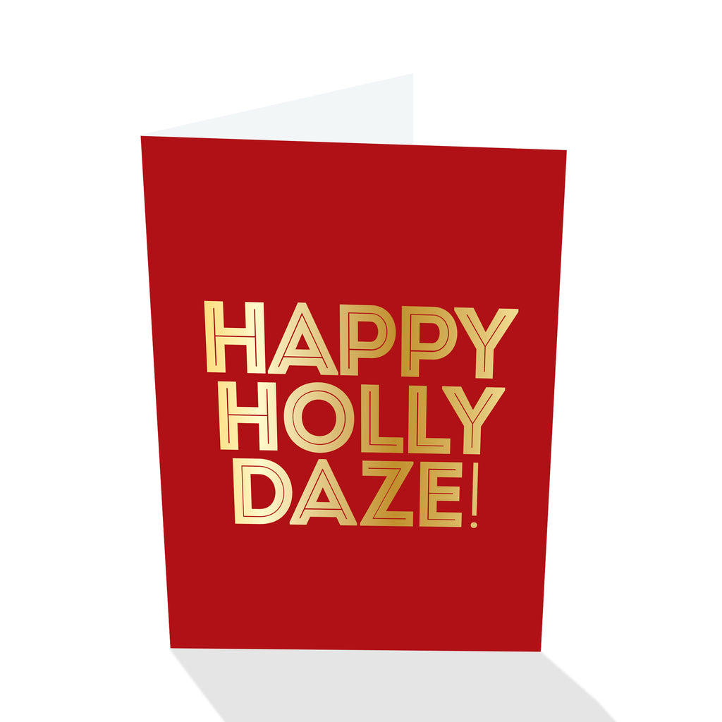 Holiday Petites - Happy Holly Daze! (Foiled)