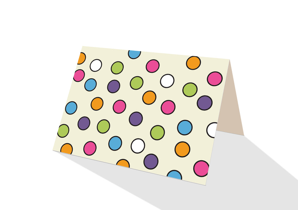 Pops! Brights Dots Notecards