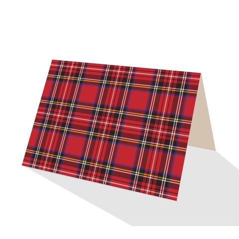 Royal Stewart Plaid Notecards (Set of 8)