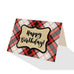 White Hamilton Plaid Greeting Cards - 5 Options