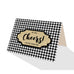 Houndstooth Greeting Cards - 5 Options