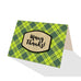 Green Tartan Plaid Greeting Cards - 5 Options