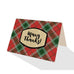 Imperial Red Tartan Plaid Greeting Cards - 5 Options