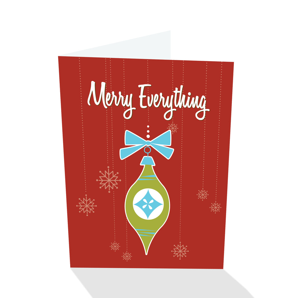 Retro Holiday Cards (Set of 8)