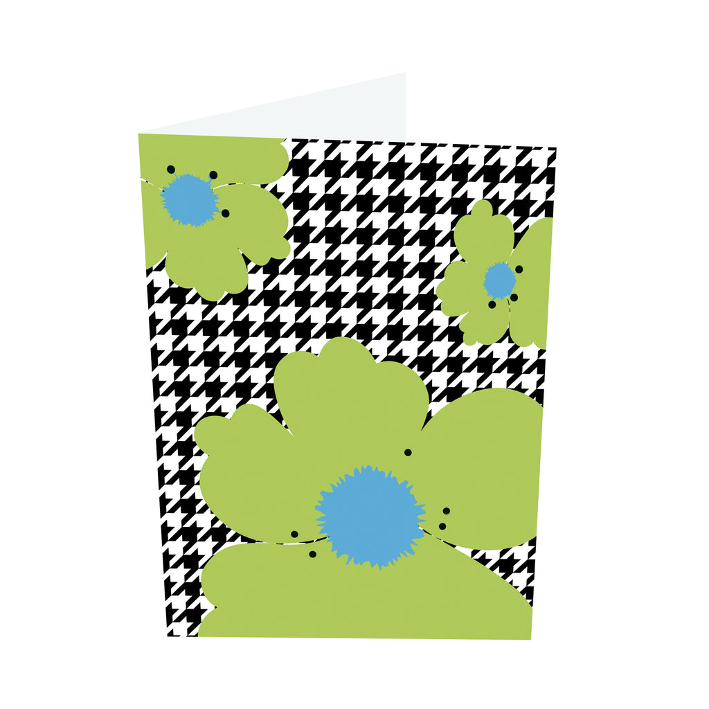 Poppy Brights! Blue/Green Notecards