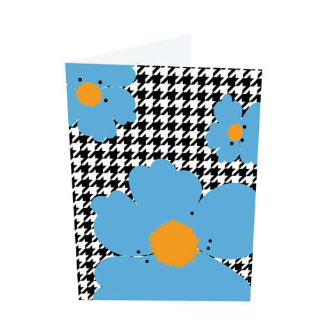 Poppy Brights! Orange/Blue Notecards