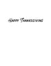 Grateful and Thankful Thanksgiving Card