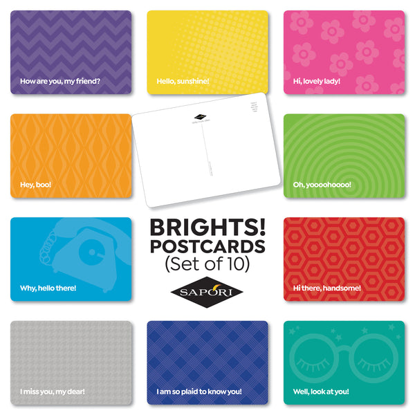 HiYa Brights! Postcards (Set of 10)