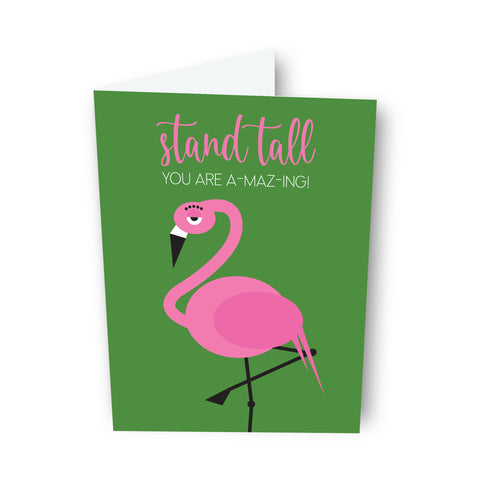 Stand Tall - You Are Amazing! Card