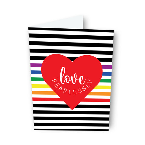 Love Fearlessly - Pride Edition, LGBTQ+ Card