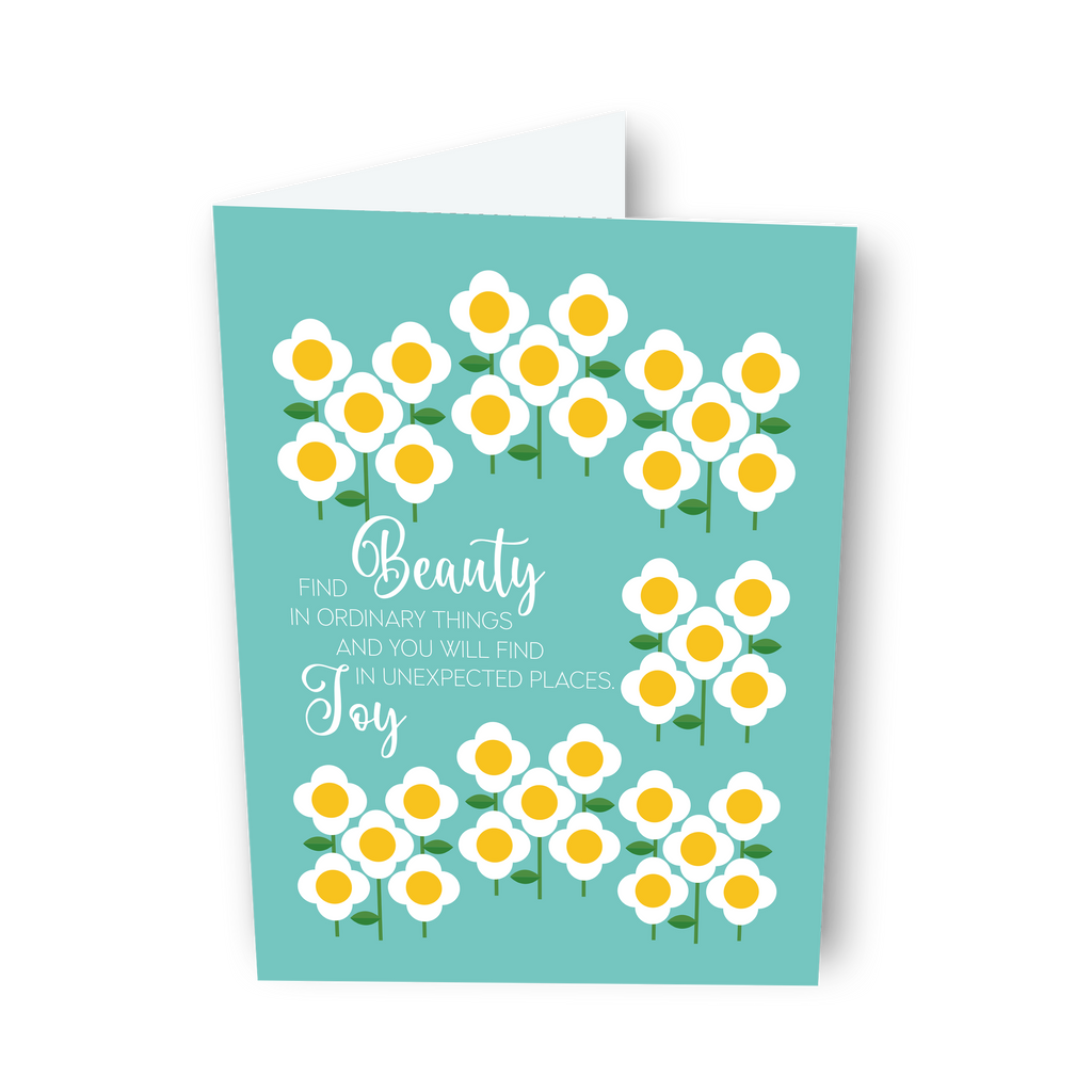Beauty + Joy Inspiration Card