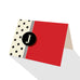 Hepburn Dots Notecards Red