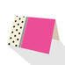 Hepburn Dots Notecards Pink