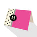 Hepburn Dots Notecards Pink