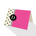 Hepburn Dots Notecards Pink