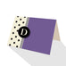 Hepburn Dots Notecards Purple