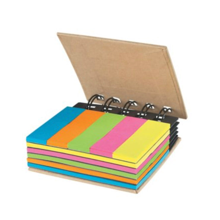 Sticky Notes in Spiral Book