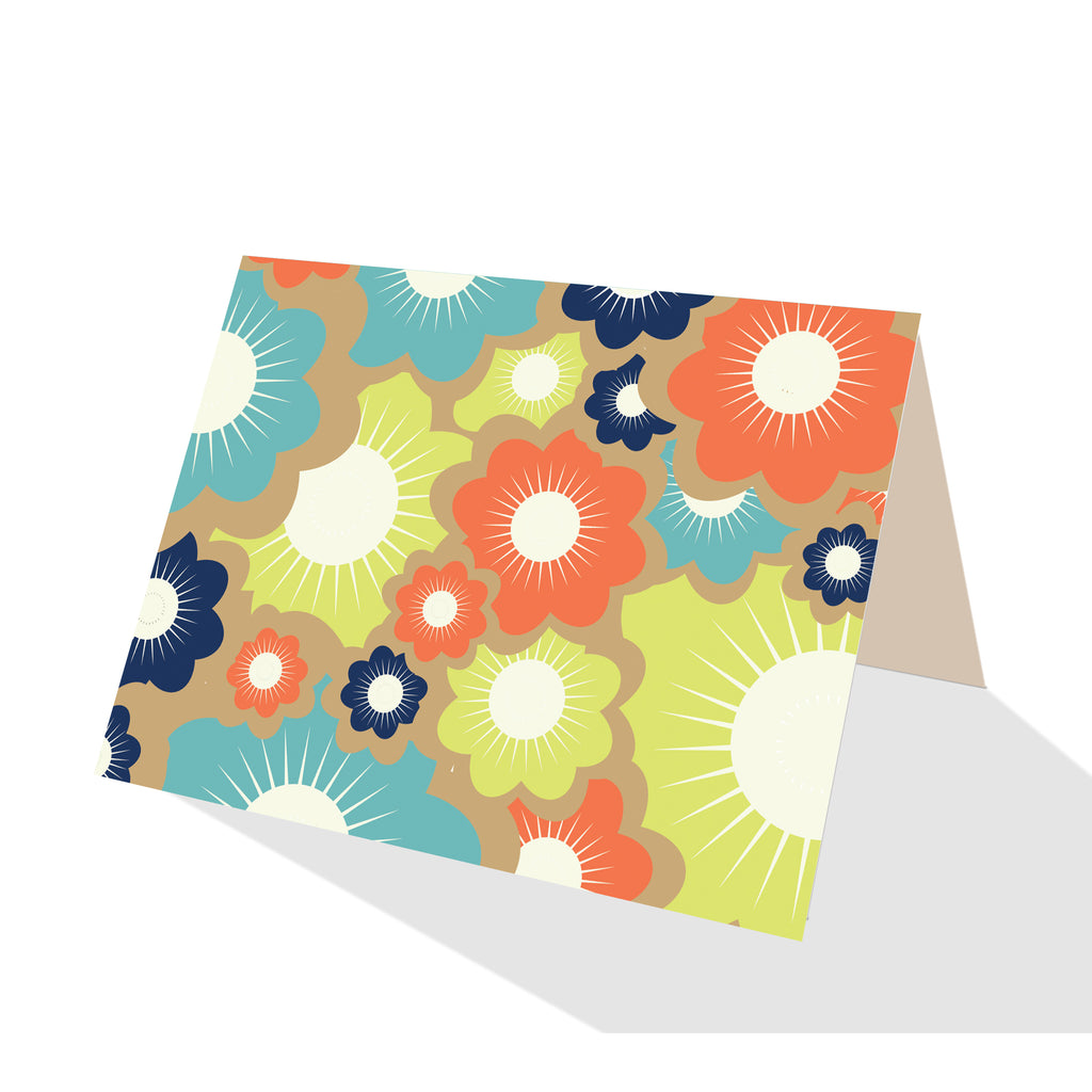 Beach Time! Blooms Notecards