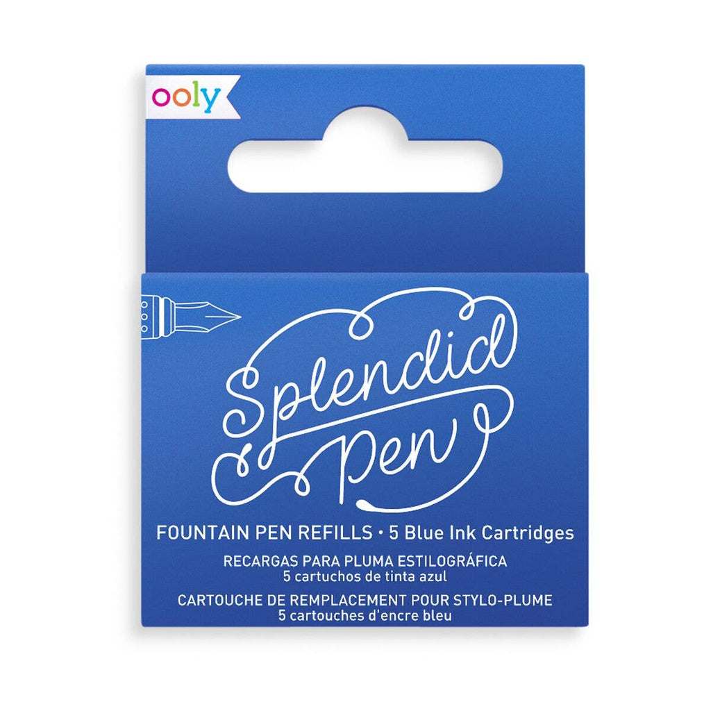 Refills for Splendid Fountain Pen - Blue