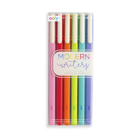 Modern Writers Colored Gel Pens - Set of 6